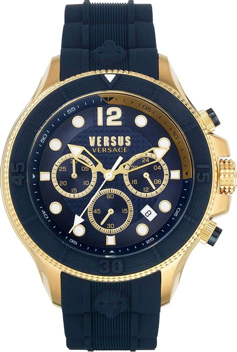 versus versace black watch|versus versace watches for men.